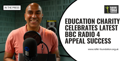 Education Charity Celebrates Latest BBC Radio 4 Appeal Success